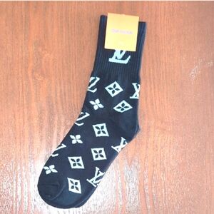 LV Fashion Designer Casual Socks